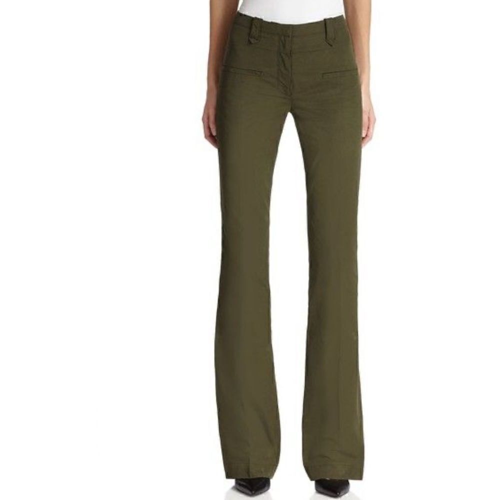 NWT Altuzarra Serge Boot Cut Trousers *Flaw* 8